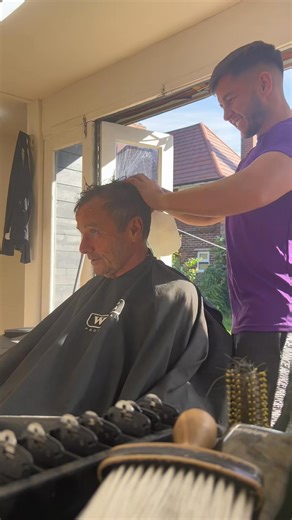 Better to get the older lads because they dont have a clue 😂 #fyp #barber #prank #barberprank #haircut | Mitchyandmatty