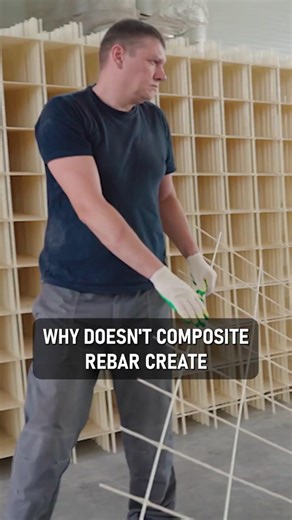 Why doesn't composite reinforcement create cold bridges?