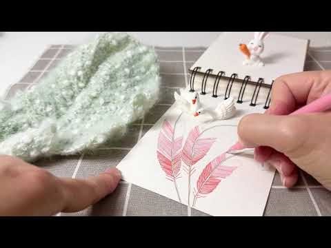 Auntie Doodle - Exquisite Feathers Artwork Doodle