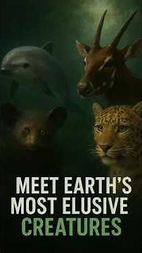 Meet Earth’s Most Elusive Creatures 👀🌍