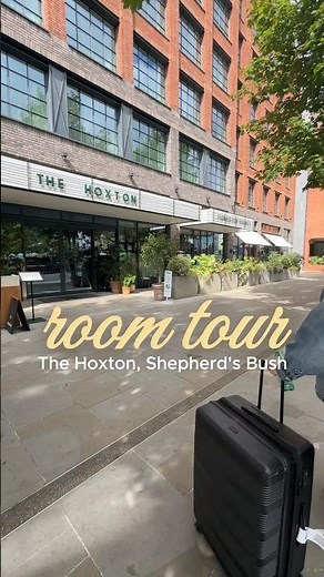 room tour! 📍The Hoxton, Shepherd’s Bush 🇬🇧