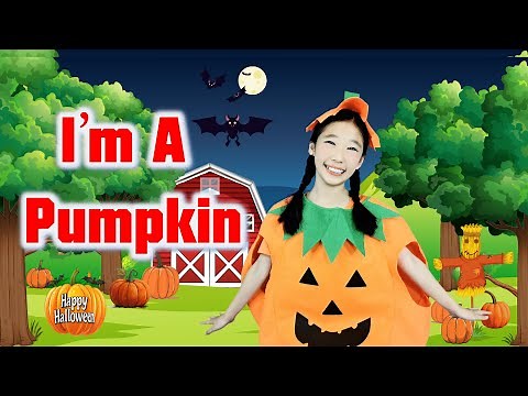 I'm A Pumpkin with Lyrics and Actions | Kids Halloween Songs | Sing and Dance Along for Kids