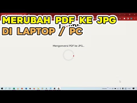 How to Convert PDF to JPG via Laptop / Computer