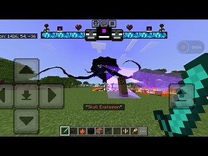 MCSM Netflix Wither Storm in Endercon map?!?! |Mcpe 1.21.51
