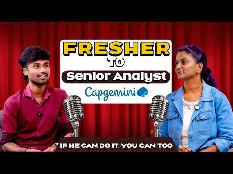 How This Tamil Medium Student Cracked Capgemini as a Senior Analyst | Real Fresher Success Story