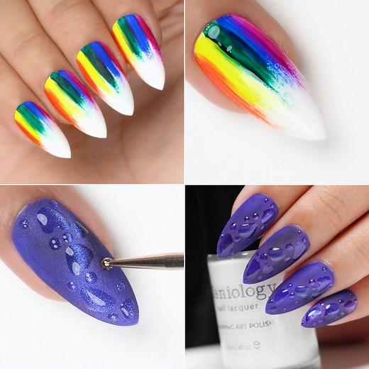 34K views · 1K reactions | SHORT ALMOND NAILS NAIL ART DESIGNS COMPILATION | Tasty Plus | Facebook