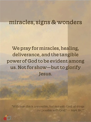 21 Days of Prayer – Day 11: Miracles, Signs, & Wonders