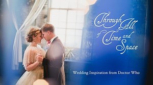 Perhaps the most beautiful Doctor Who-inspired wedding shoot in all of time and space