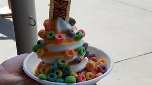 Take A Look At The Fruit Loop Donut At Sunshine Tree Terrace | Chip and Company