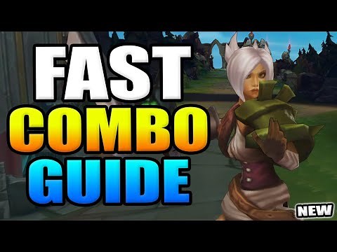 How to Riven Fast Q Combo Guide (Animation Cancel) - Season 11 Riven Guide (Tutorial)