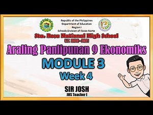 AP 9 Ekonomiks - Module 3 (Week 4)