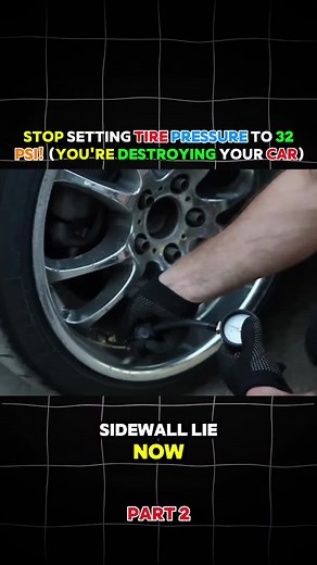 Why You Shouldn't Set Tire Pressure to 32 PSI