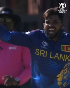 491K views · 10K reactions | 11 wickets in two matches 勞 Wanindu Hasaranga is unplayable at the #CWC23 Qualifier  | ICC - International Cricket Council | Facebook