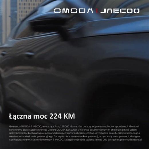 OMODA 5 Hybrid to innowacyjny crossover hybrydowy, łączący wydajność z nowoczesnym designem i inteligentnymi technologiami, o zasięgu do 1000 km i łącznej mocy 224 KM. Wyposażony m. in. w: 🔹 Nowy diamentowy grill 🔹 Podwójne zakrzywione ekrany o przekątnej 12,3-cala 🔹 Panoramiczny dach z elektryczną roletą 🔹 18-calowe obręcze kół 🔹 Asystent głosowy "Hello OMODA" | Omoda Jaecoo Polska
