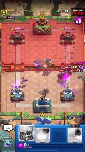 Watch how 2.6 hog SHUTS DOWN this scary push!