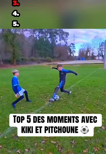 Top 5 moments avec kiki et pitchoune ⚽️ #pourtoi #fyp #france #paris #duel