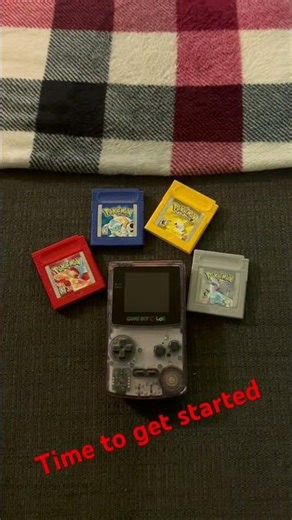 Pokémon games for the Gameboy color #pokemon #red #blue #yellow #silver #pokemongames #gameboycolor