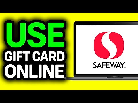 HOW TO USE SAFEWAY GIFT CARD ONLINE 2025 (FULL GUIDE)