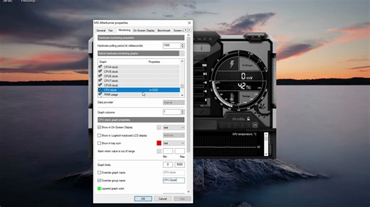 MSI Afterburner RTSS OSD 使用教程