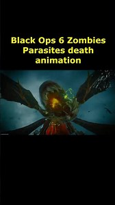 Parasites death animation cutscene in Black Ops 6 zombies (BO6 zombies death animation cutscene)