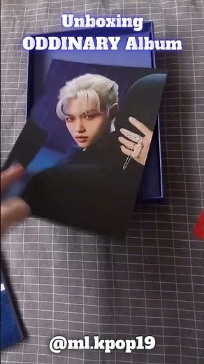 Unboxing ODDINARY Album #kpop #straykids #album #unboxing #felix #leeknow #bangchan #skz #viral #fyp