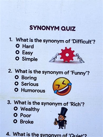 Test Your Vocabulary with This Synonyms Quiz