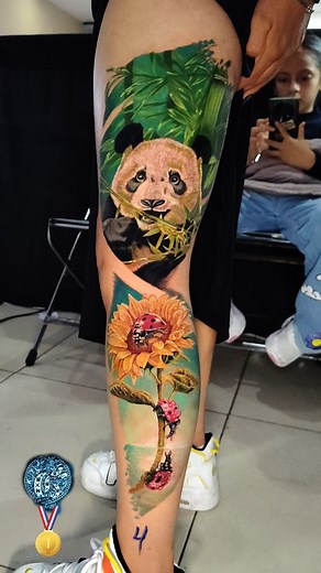 1er lugar full color 🎨🔥 Trabajo hecho con los mejores @electrum_ink @balmtattoomexico @cartuchos_kindahood @sinodio13 @sin_odio_team_ | Cristóbal Gamez
