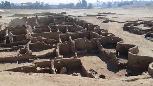 3,000-year-old ‘Lost Golden City’ discovered in Luxor, Egypt