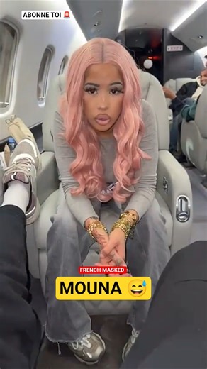 NASDAS : MOUNA IN PRIVATE JET #nasdas #teamnasdas #nasdasstory