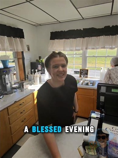 Trying a farm-fresh milkshake from Lapp Valley Farm 🍦Amish dairy hits different. #amish