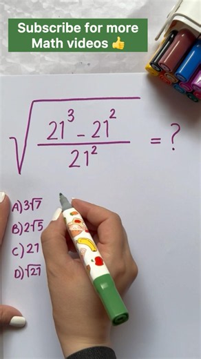 Simplifying Fractional Square Root Maths Expression #maths #mathstricks