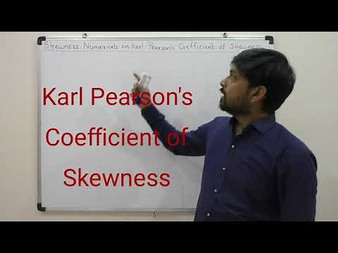 Karl Pearson Coefficient of Skewness | Discrete and Continuous Series | By Gourav Manjrekar
