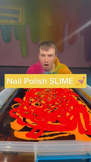 Nail Polish Slime Experiment Results