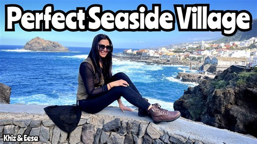 The Way to Garachico - We Drove on a 1,500 feet Cliff to Reach this Village