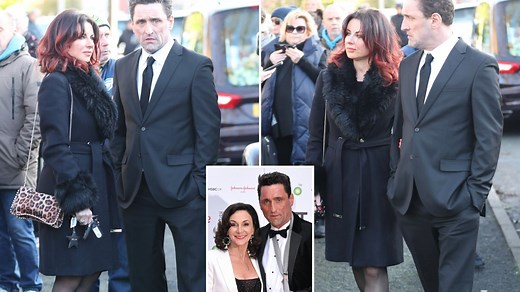 Shirley Ballas' ex Danny Taylor seen with mystery woman at Linda Nolan's funeral