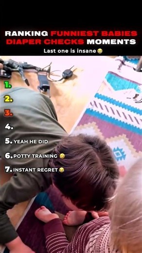 Ranking Best Babies Diaper Checks (Instant Regret) 🤢