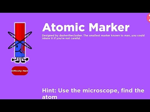 How to get Atomic Marker - Find The Markers