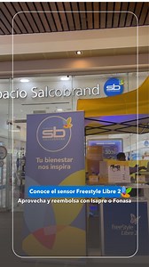 ¡Conoce el sensor que te acompaña a todas por 15 días! 👀 Freestyle Libre 2 es perfecto para controlar tu glucosa a toda hora desde tu smartphone 📲 Encuéntralo en Salcobrand y salcobrand.cl #salcobrand #freestyle #diabetes #sensordeglucosa | Salcobrand