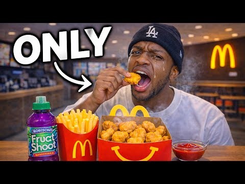 I Only Ate Kids Meals for 72 Hours