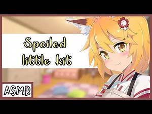 Binaural ASMR | Kitsune cleans your ears and spoils you rotten