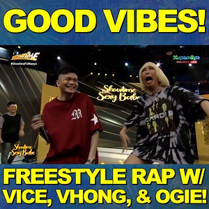 1.5M views · 10K reactions | LAUGHTRIP! Panoorin ang nakakatawang freestyle rap nina Meme Vice Ganda, Kuys Vhong, at Kuys Ogie na nakapagpahingal sa kanila! ALIW TO!  FOLLOW It's Showtime Facebook Page for more It’s Showtime Highlights! | It's Showtime | Facebook