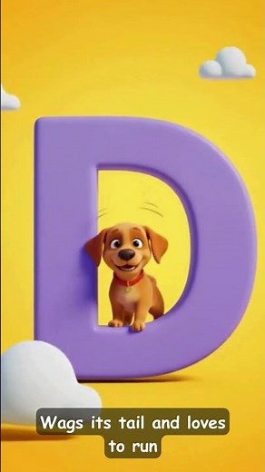 “Letter D Song | ABC Learning Short | 3D Animation for Kids” #brightbeanlearners