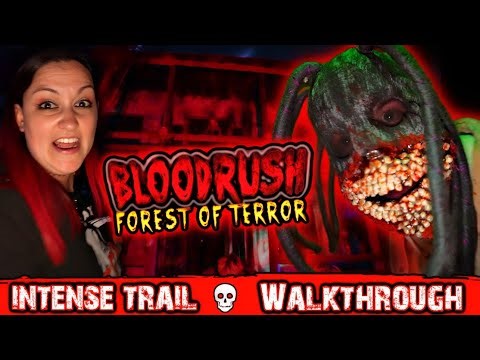 BLOODRUSH Forest of Terror Is A MUST-SEE Haunted Trail!