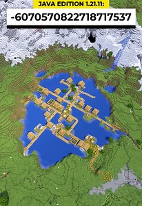One of the best Minecraft lake village seeds you need to try
