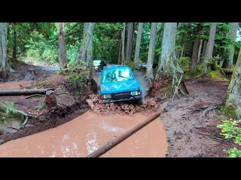 Budget wheeler Suzuki Sidekick - The Trail Raisin ep.3 Forest wheeling