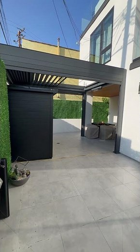 ⚡ Motorized Pergola Roof | Smart Outdoor Living Upgrade ✨
