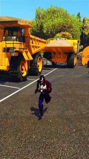 Spiderman save spidey from hulk #shorts #shortsfeed #spiderman #gta #gta5