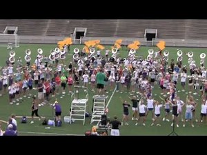 K-State Marching Band plays fight song