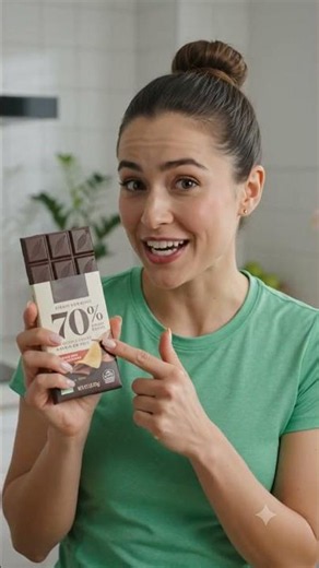 🍫 Dark Chocolate Benefits You Didn’t Know! 😱🧠❤️