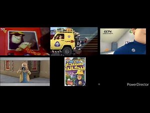 Fireman Sam all Persian intro's mashup